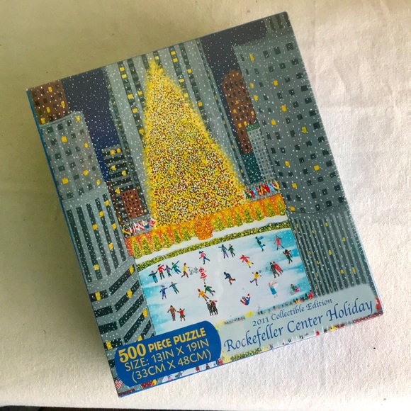 Briarpatch Other - New Briar patch Jigsaw Puzzle 🧩Rockefeller Center Holiday 500 pieces 2011
